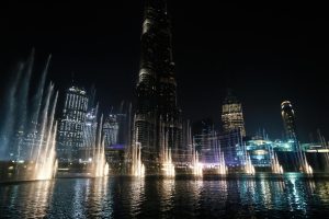 Image of Dubai fountain