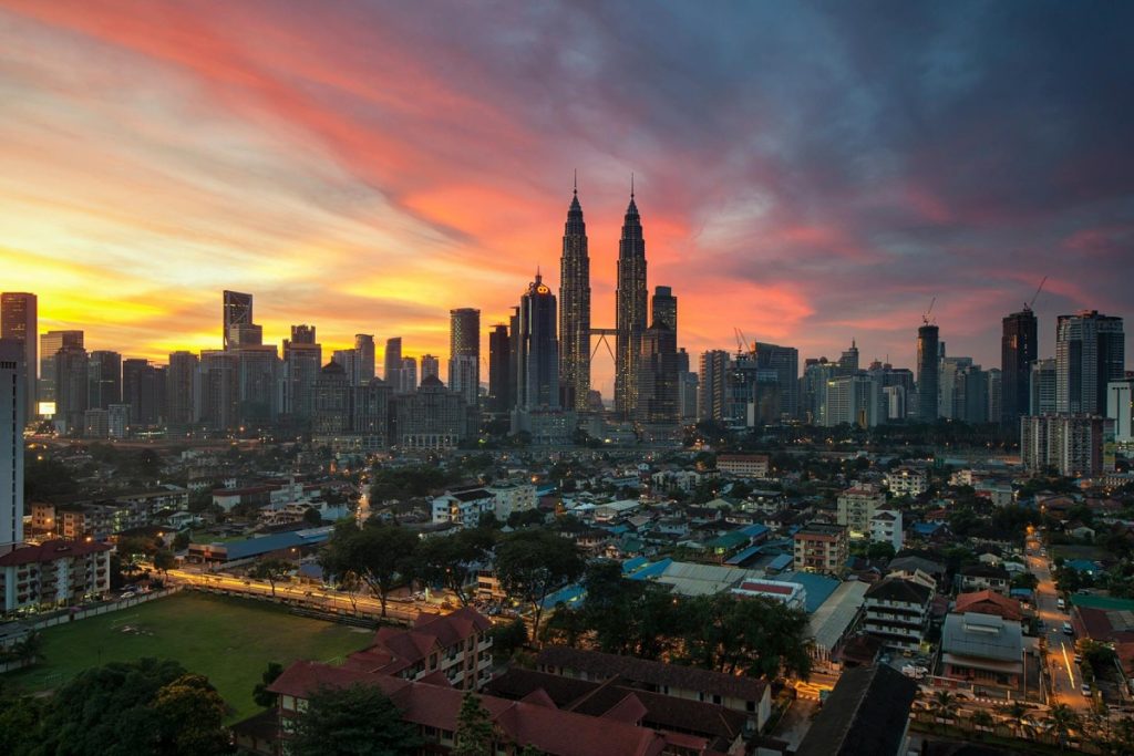 Capturing Malaysia's spirit: Petronas Towers, a symbol of progress and unity.